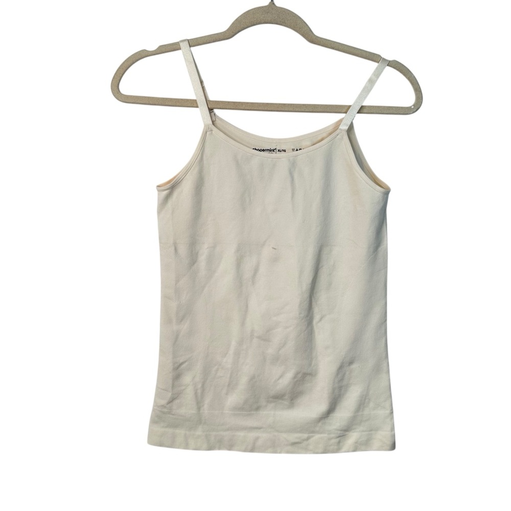 Shapermint Essentials Camisole XL Creamy Scoop Neck Stretch Shaping Tank Minimal